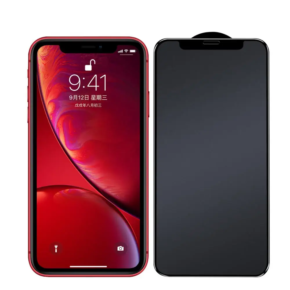 Закаленное стекло с матовым покрытием для iPhone 7/P 8/P X 11/11PRO/11PRO MAX/Xr|Защитные стёкла и