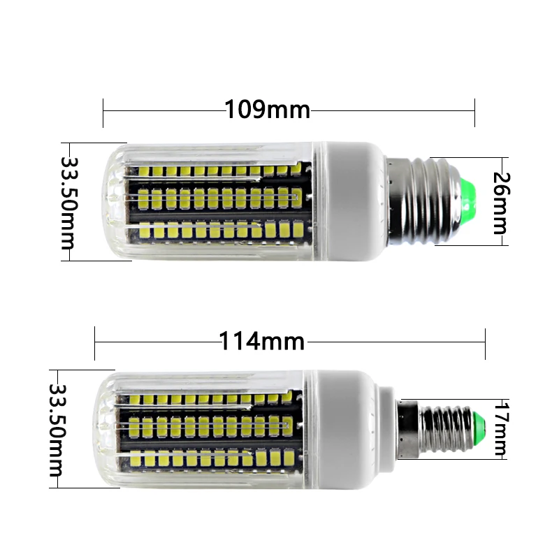 Лампа Светодиодная лампа E27 E14 110V 220V 21W кукурузные лампы супер SMD 5730 105 светодиодные прожекторы свечи для домашнего освещения E 27 высокой мощности