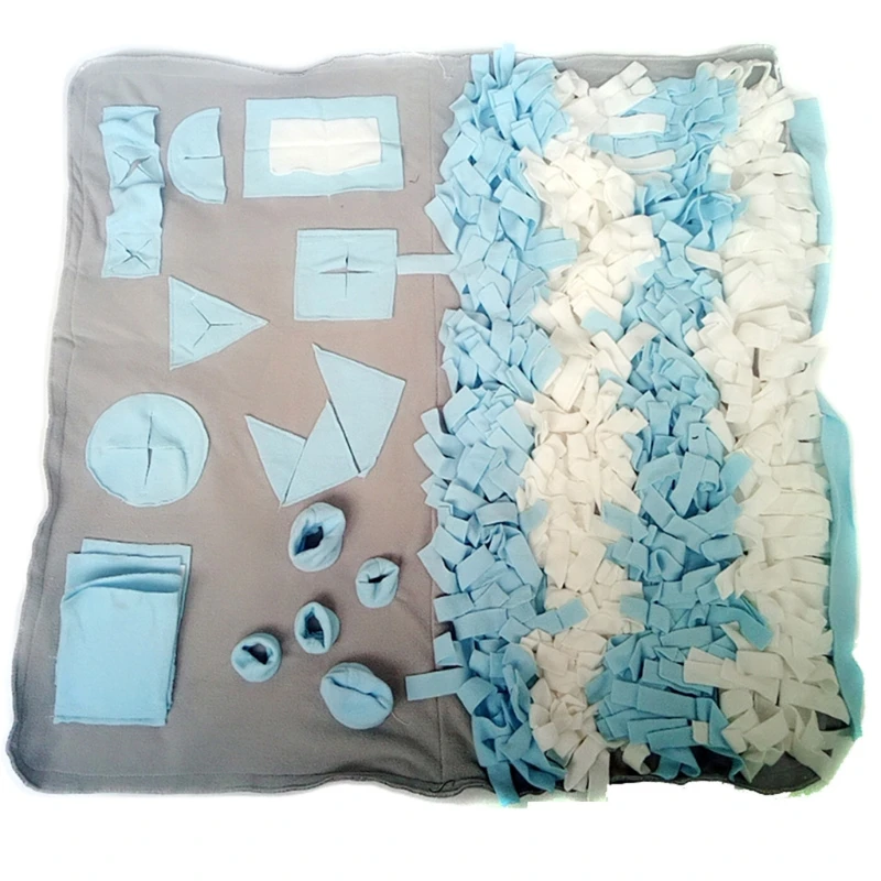 

Creative Square Dog Snuffle Feeding Mat Pet Nosework Training Slow Eating Pad