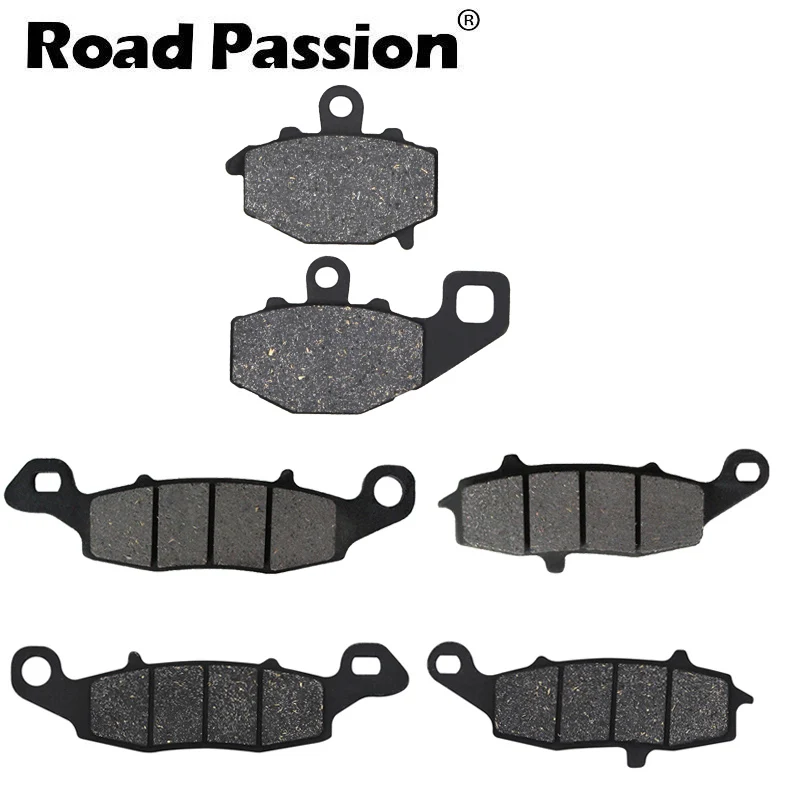 Передние и задние тормозные колодки для мотоцикла Kawasaki KLE650 KLE 650 Versys ABS 2007 2008 2009 2010