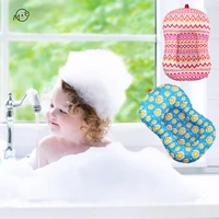 new baby shower bath tub pad non slip fixed protect the spine bathtub seat newborn safety support mat foldable soft pillow