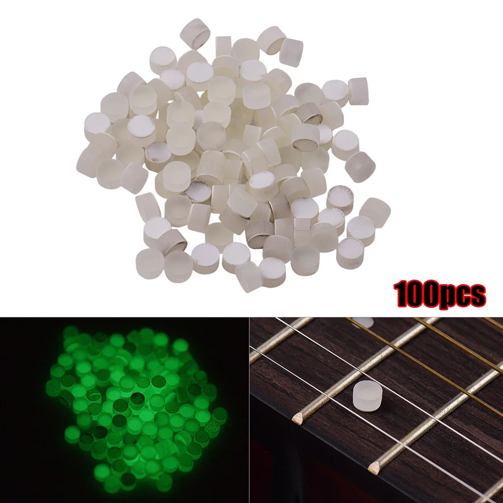 100 шт. маркеры для гитары инкрустация в горошек накладка на шею боковая точка