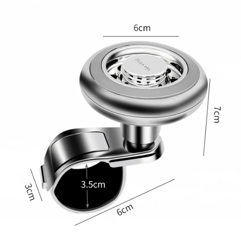 

Car Booster Wheel Strengthener Steering Wheel Spinner Knob Power Handle Ball Hand Control Auto Spinner Knob Ball