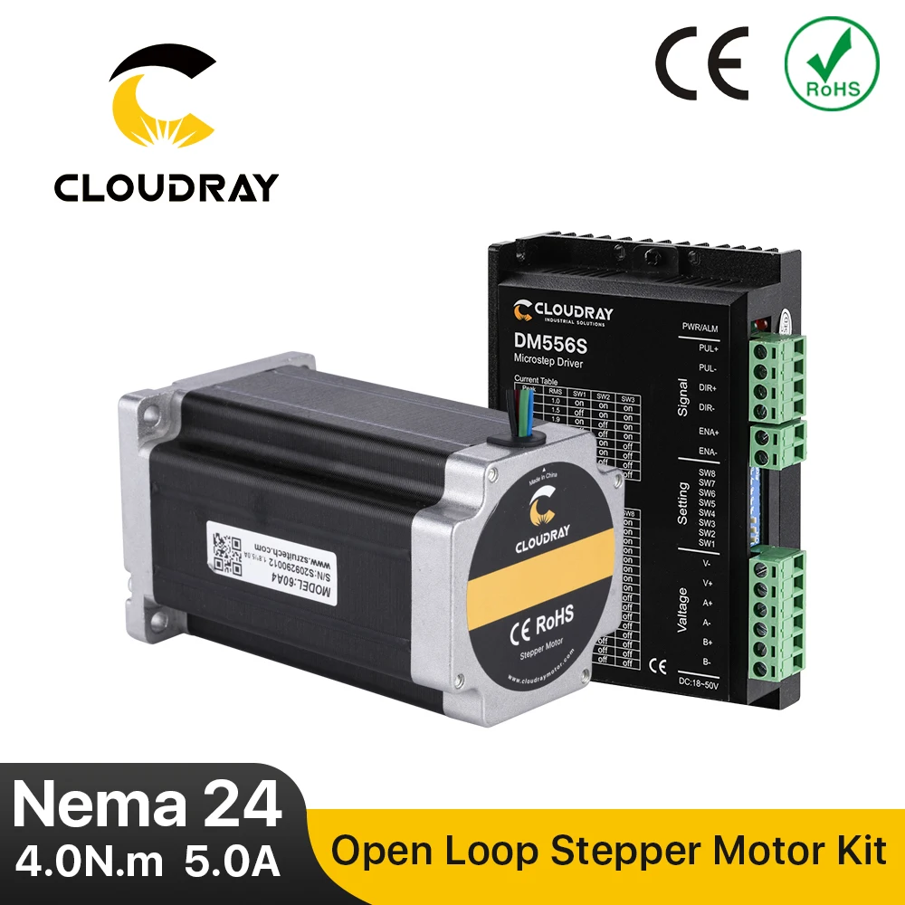Драйвер для шагового двигателя Cloudray Nema 24 контур открытия 4 0 нм 5 А 1 4-5 6 18-50 В