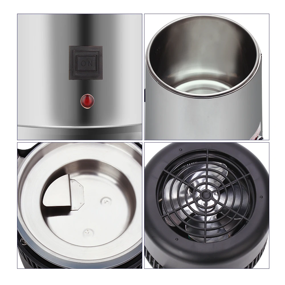 Домашний дистиллятор для воды 4L машина дистилляции очиститель фильтр из