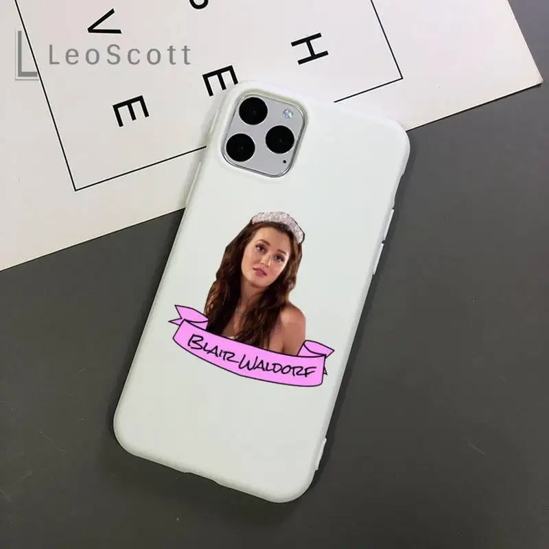 

Gossip Girl Love Best Friends Phone Case Candy Color for iPhone 11 12 mini pro XS MAX 8 7 6 6S Plus X 5S SE 2020 XR accessorie