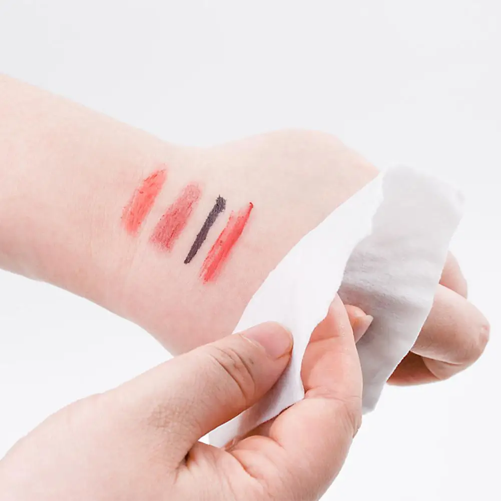 120 шт. салфетки для снятия макияжа многоразовые влажные крышка контейнера