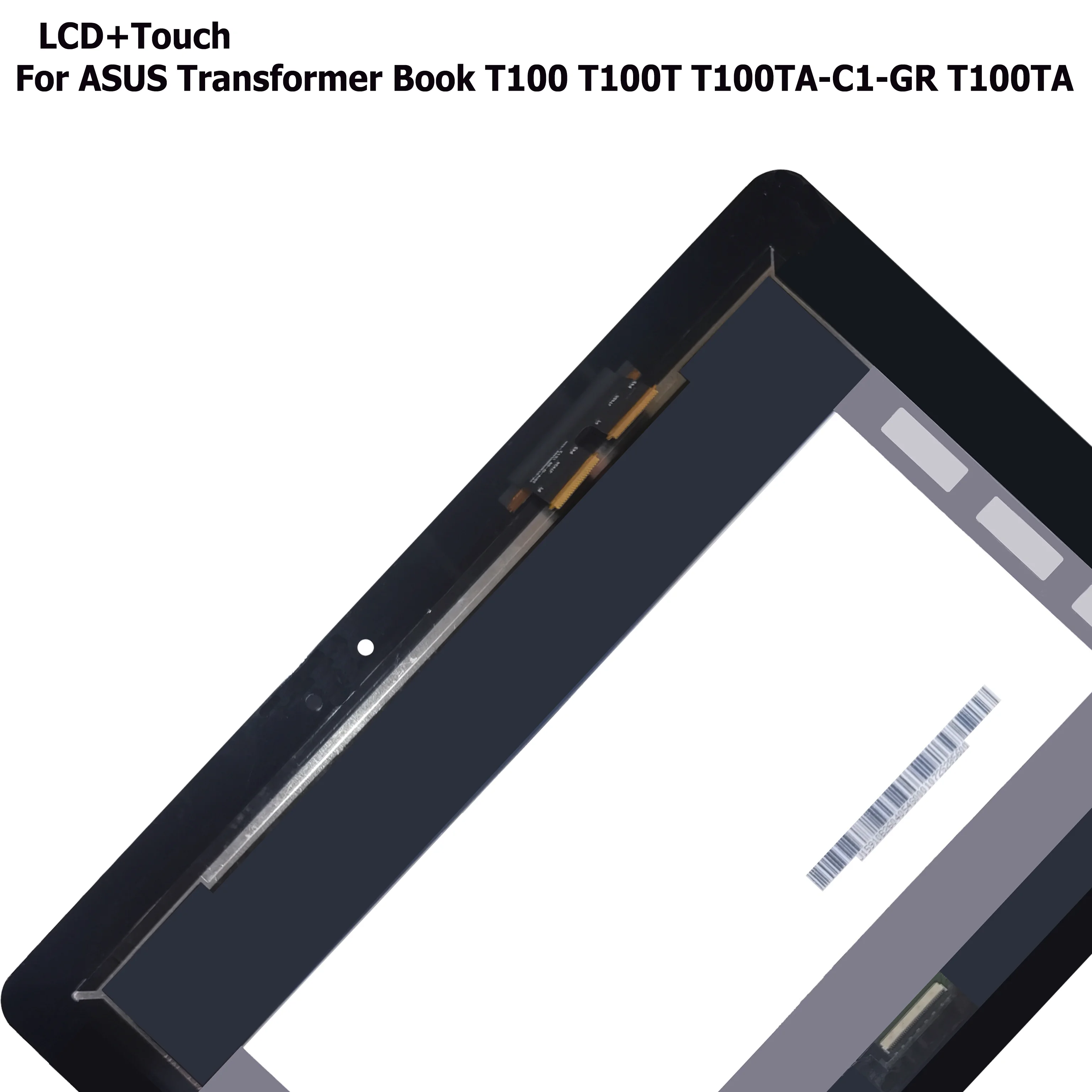 Новый 10.1-дюймовый ЖК-дисплей с сенсорным экраном и рамкой для Asus Transformer Book T100 T100TA-C1-GR T100Chi.