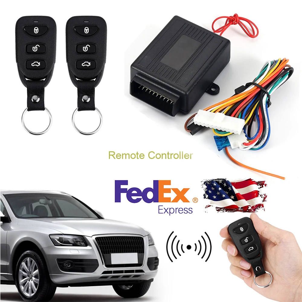 

Car Remote Controller Central Alarm Door Lock Unlock Keyless Entry System RANGE 60-80M
