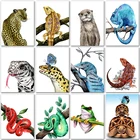 Алмазная вышивка с квадратными стразами, вышивка крестиком, 5D Алмазная мозаика 