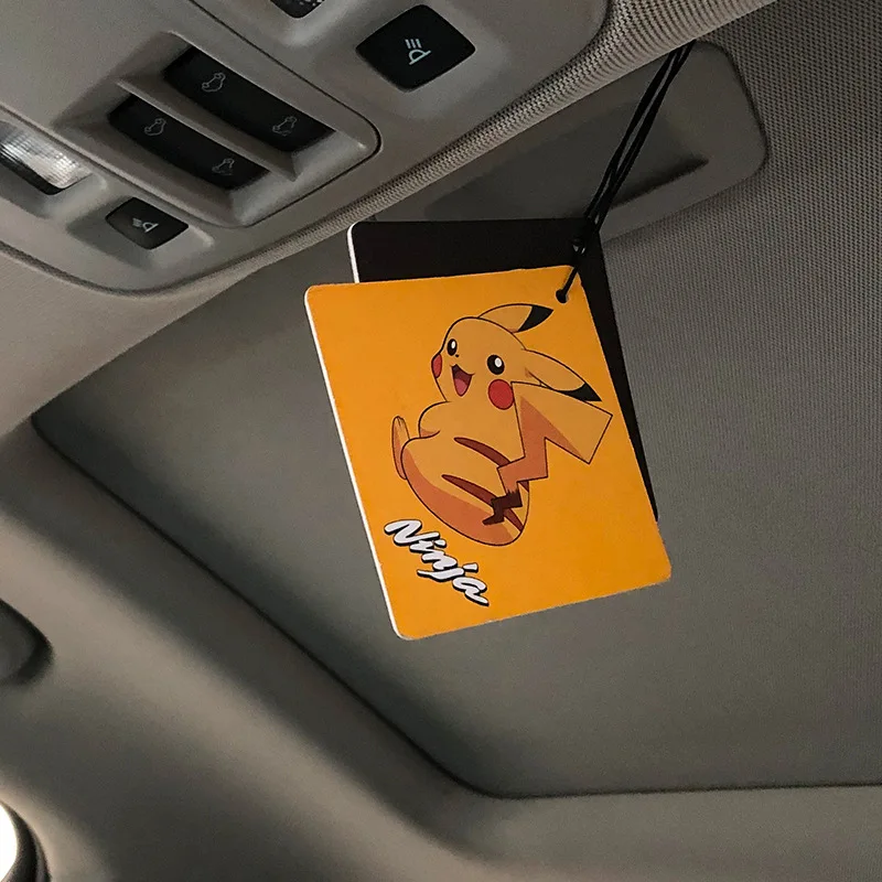 Автомобильная подвеска парфюм Pokemon Pikachu для автомобиля украшение с
