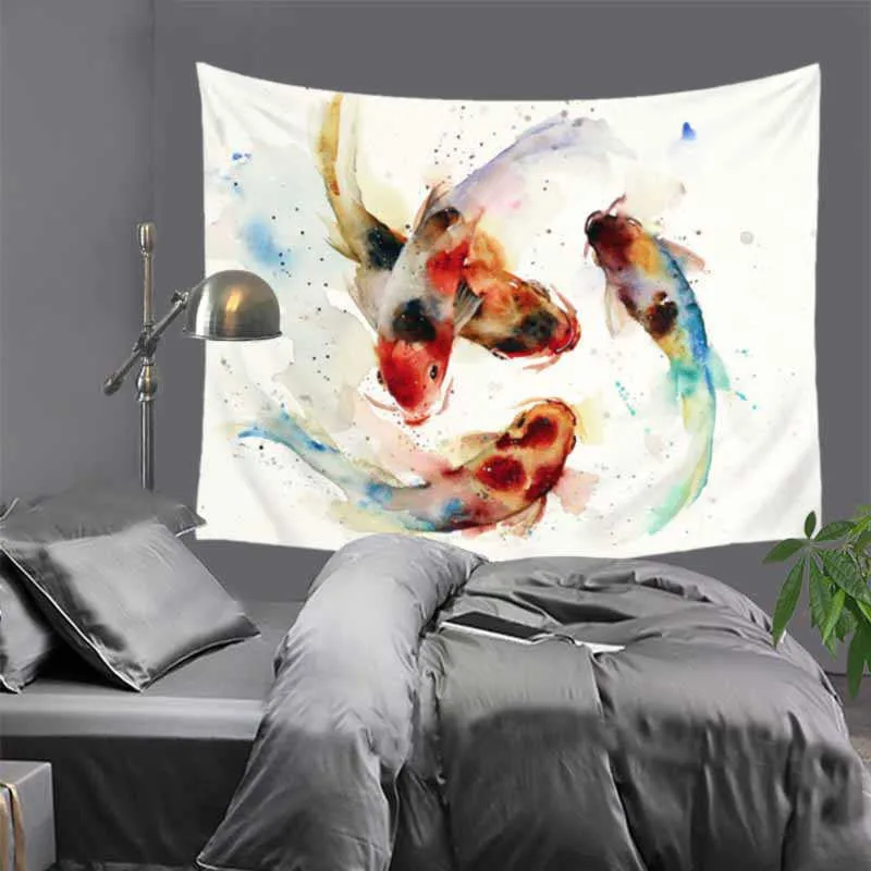 Гобелен дух приключений ЦИТАТА О рыбной черепахе тело осьминога дикой природы