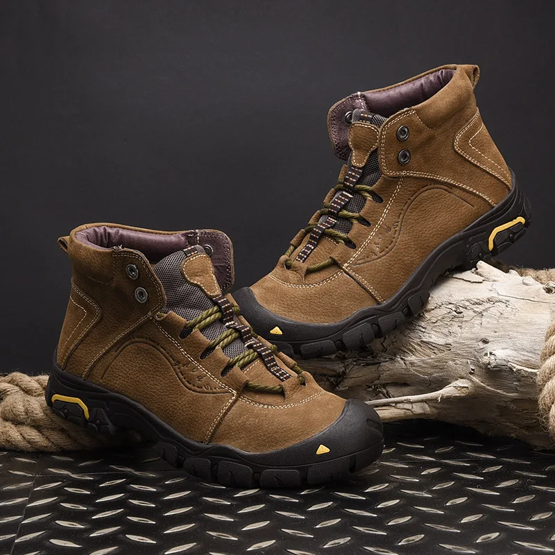 Высокие спортивные походные ботинки Мужская походная обувь на открытом воздухе