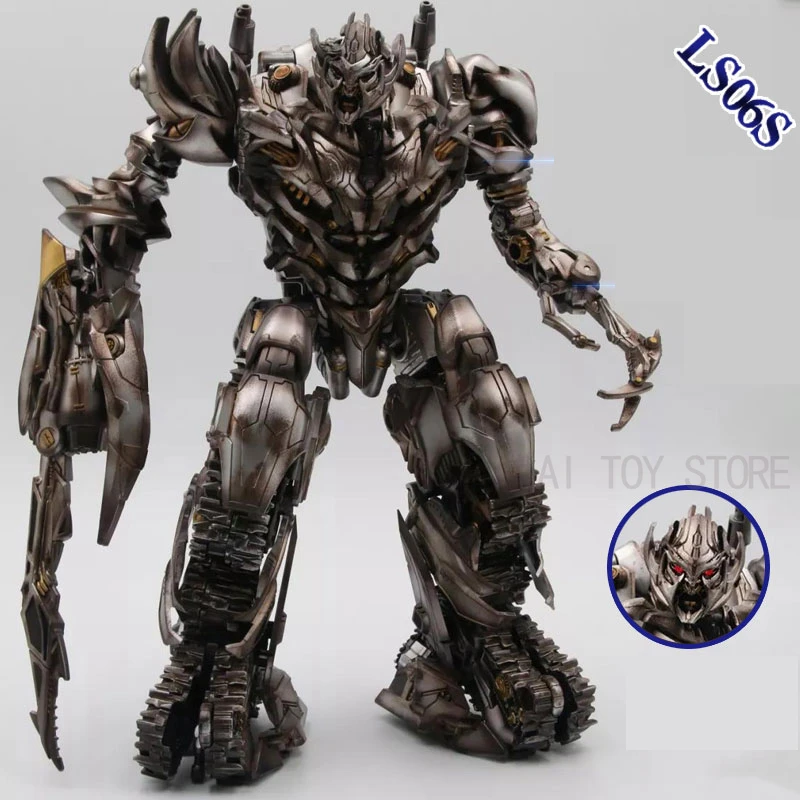 Танк-трансформер Mega Galvatron модель BMB LS06S LS-06S Черная Мамба MP36 Большой размер 34 см