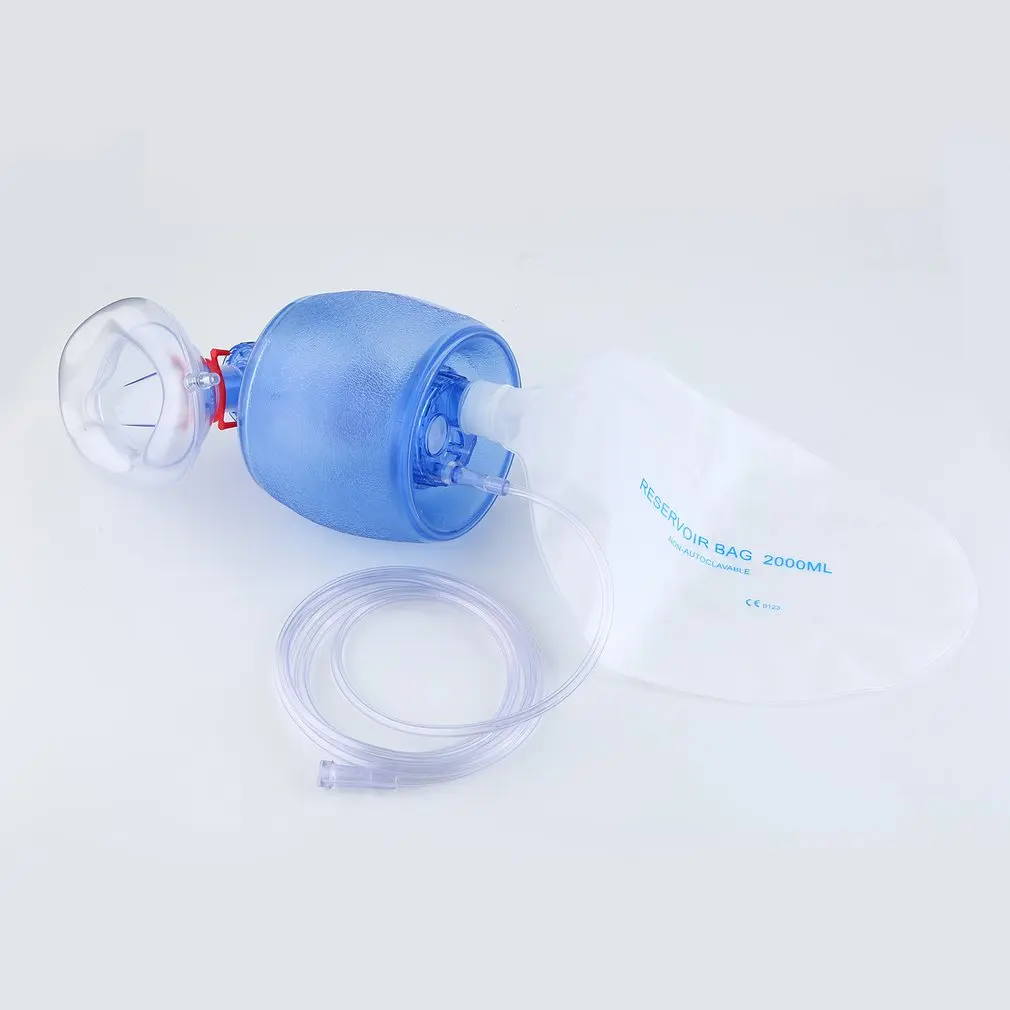 

Simple Self Help Elysaid PVC Simple Respirator CPR Rescue Airbags First Aid Training Life Saving Air Respirators