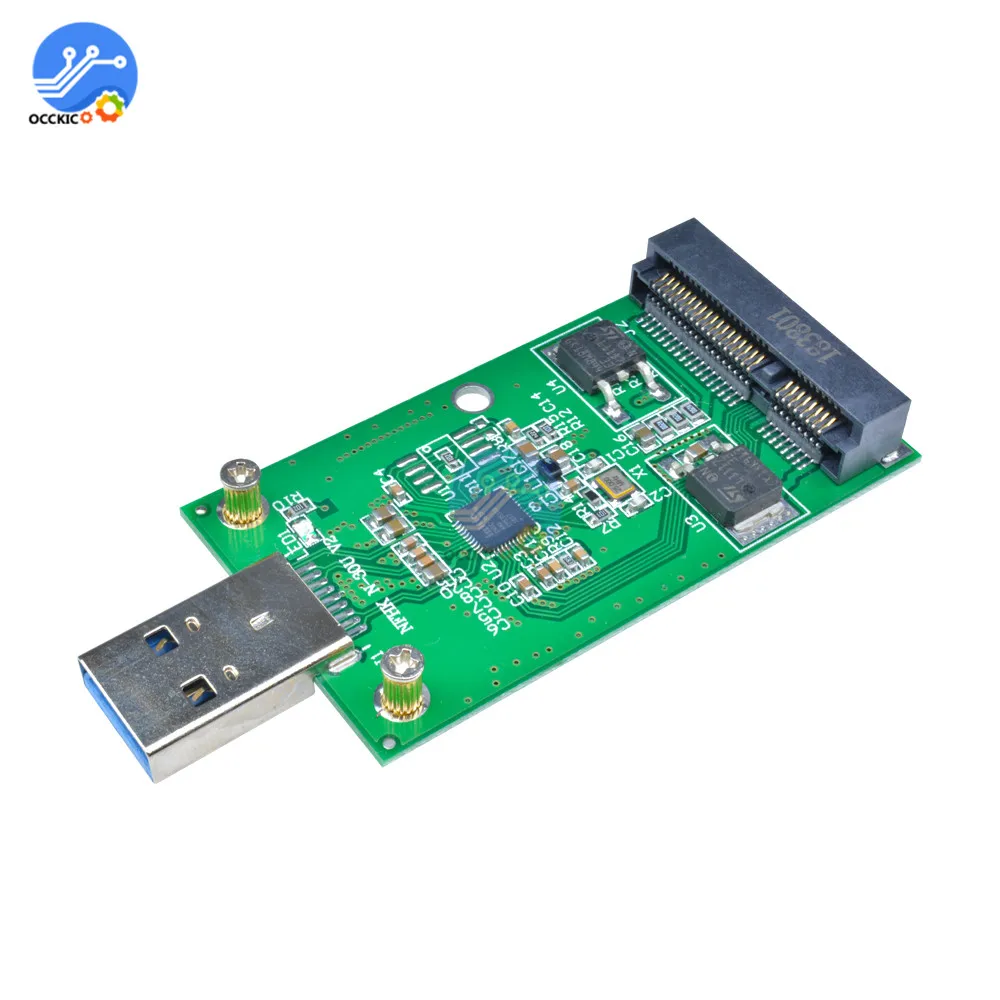 USB 3,0 для mSATA SSD конвертер карты USB для мини SATA адаптер модуль передачи данных адаптеры канала связи