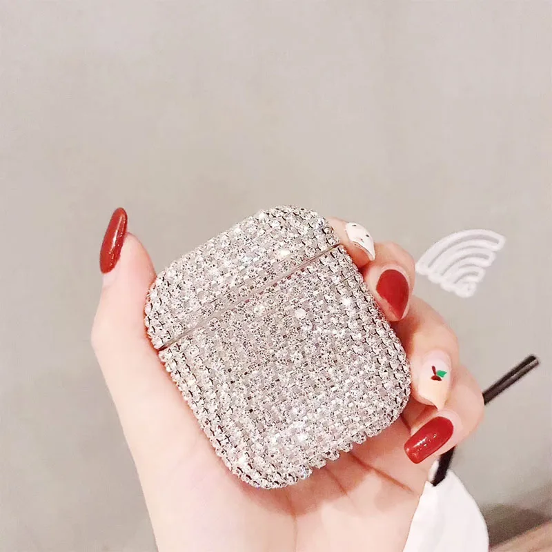 Роскошный 3D Блестящий цветной жесткий пластиковый Bluetooth беспроводной чехол для