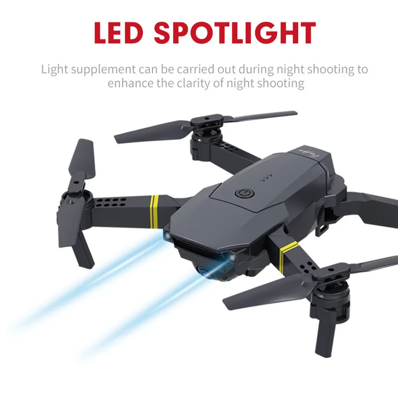 HJHRC JY019 WIFI FPV с широкоугольной камерой 1080P HD 4K режим удержания высоты складной