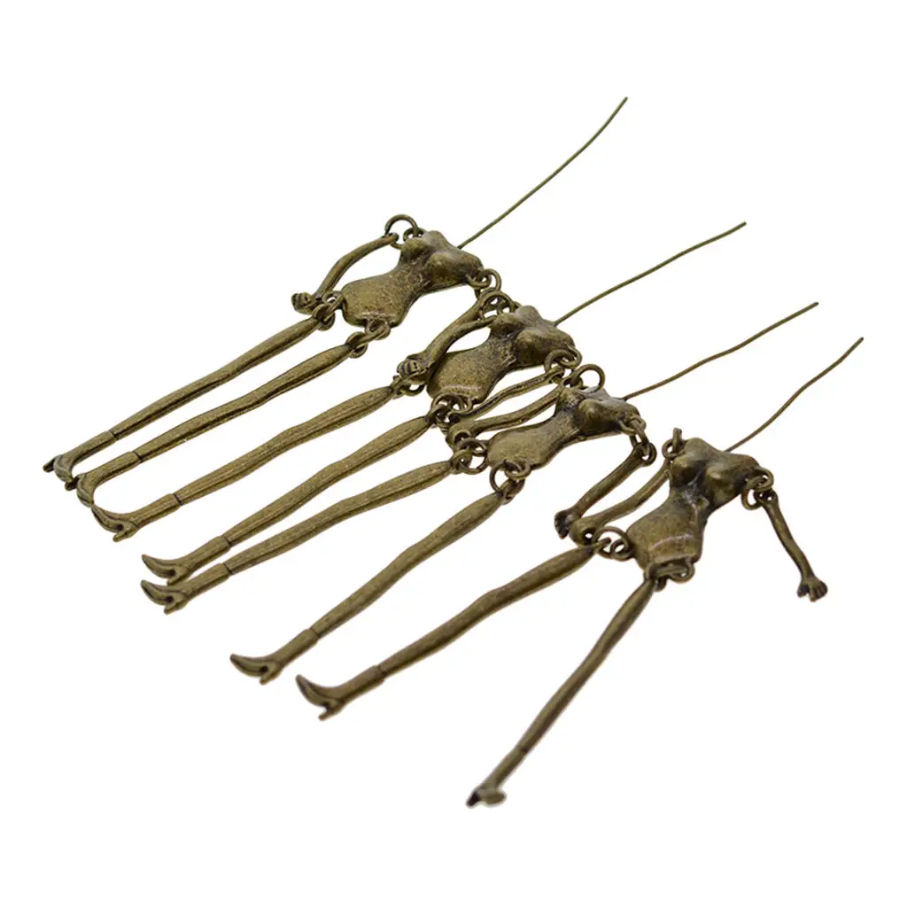 4 шт. подвески в виде скелета для Хэллоуина | Украшения и аксессуары