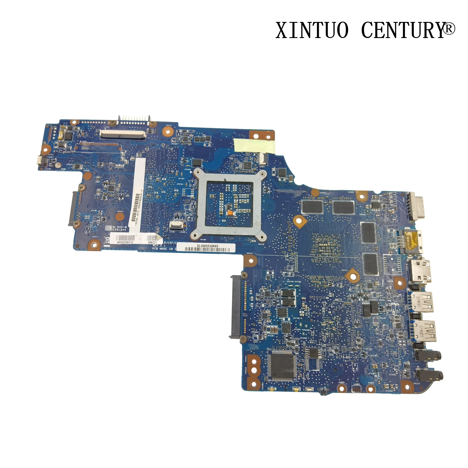 H000038410 для ноутбука Toshiba Satellite L850 C850 материнская плата HM76 видеокарта W/ 216-0833000 HD7670M