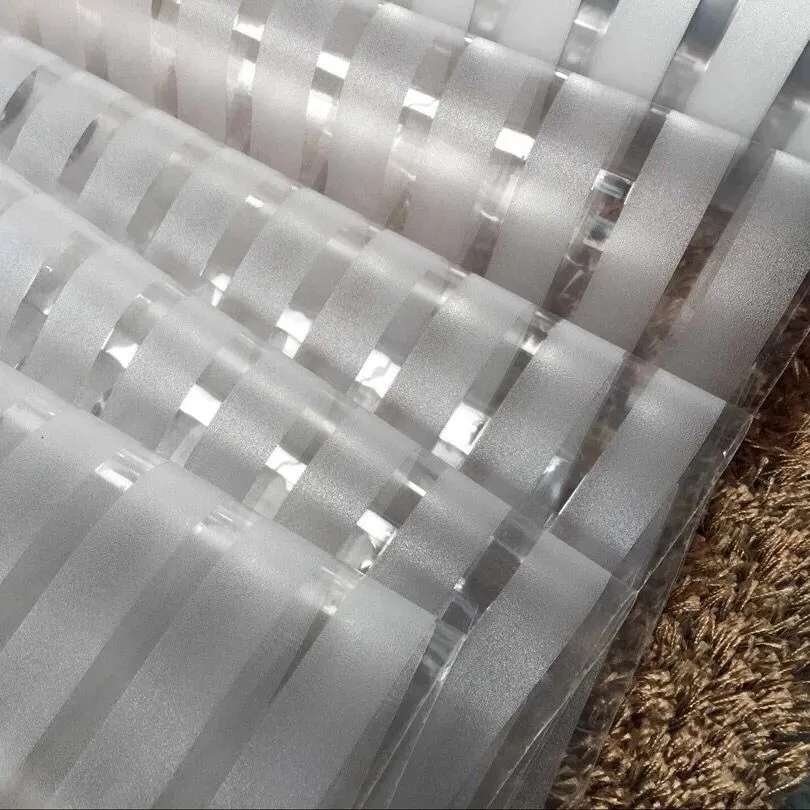 Полосатая стеклянная пленка статическое цепляние контроль тепла защита