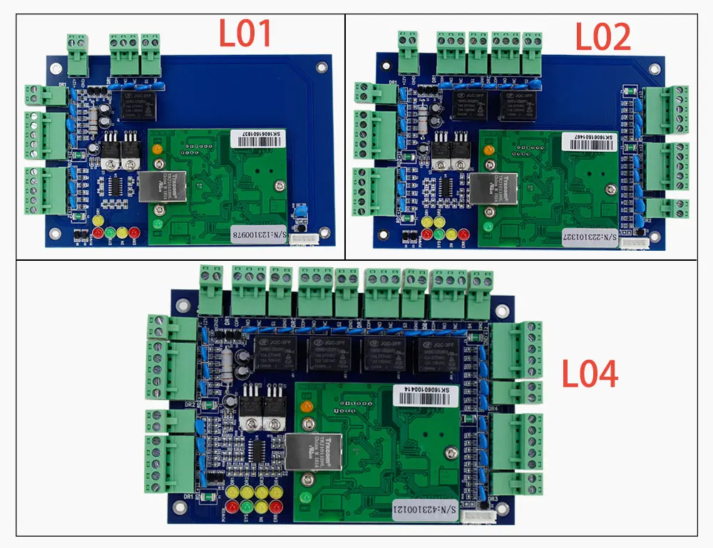 OBO руки TCP/IP Управление Панель доска с DC12V 5A металлический Питание конвертера для 1/2/4 двери офис Прихожая Системы