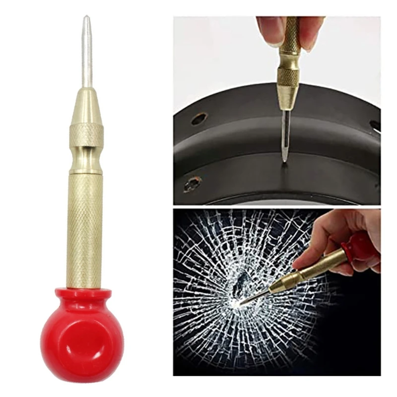 

Tap Hole Combination with Center Punch Set Quick Release Extension High Speed Steel Woodworking Tools