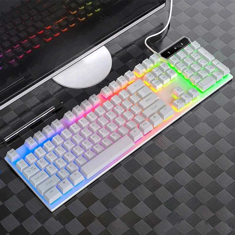 Клавиатура игровая Механическая Проводная эргономичная с RGB-подсветкой - купить