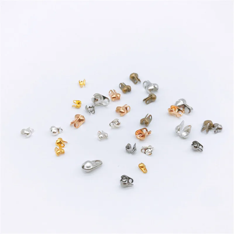 Металлические Концевики для бижутерии металлические зажимов 200 1 2 5 мм