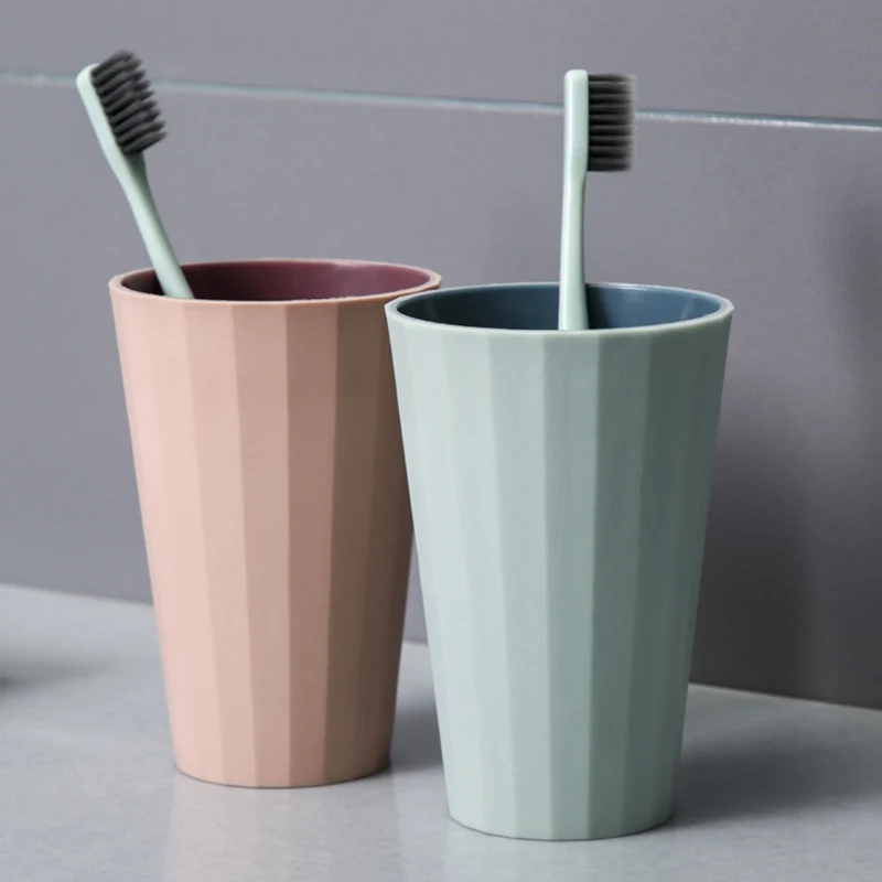 Пластиковая чашка для зубных щеток Бытовая дорожная держатель зубной щетки