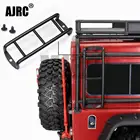 AJRC 1 шт. прямаяизогнутая металлическая черная лестница для 1:10 RC Rock Crawler Traxxas TRX4 Axial SCX10 90046 RC4WD D90 d110