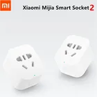 Умная розетка Xiaomi Mijia 2, шлюз с поддержкой Bluetooth, беспроводной пульт дистанционного управления, розетки, адаптер питания вклвыкл с телефоном