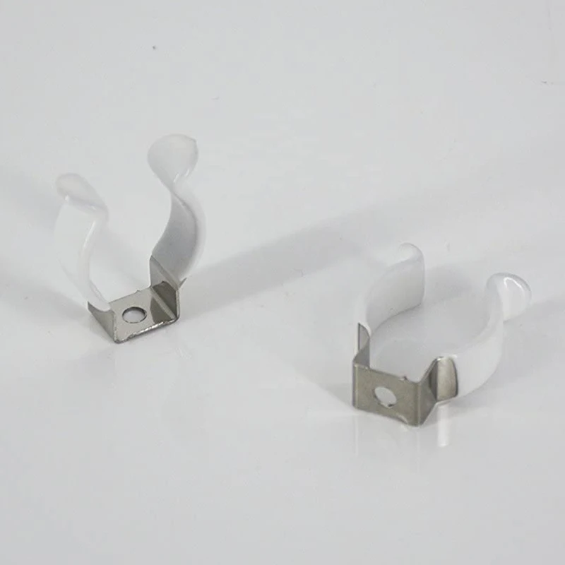 50-Pack T8 U Clips Holder Bracket for 8FT LED Light Bulbs Fluorescent Tube Replacement Mounting Accessories | Обустройство дома