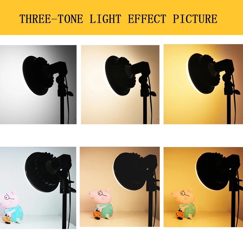 Штатив кронштейн для телефона и видео непрерывный Светильник 3000 k 5500 K 220V 100W