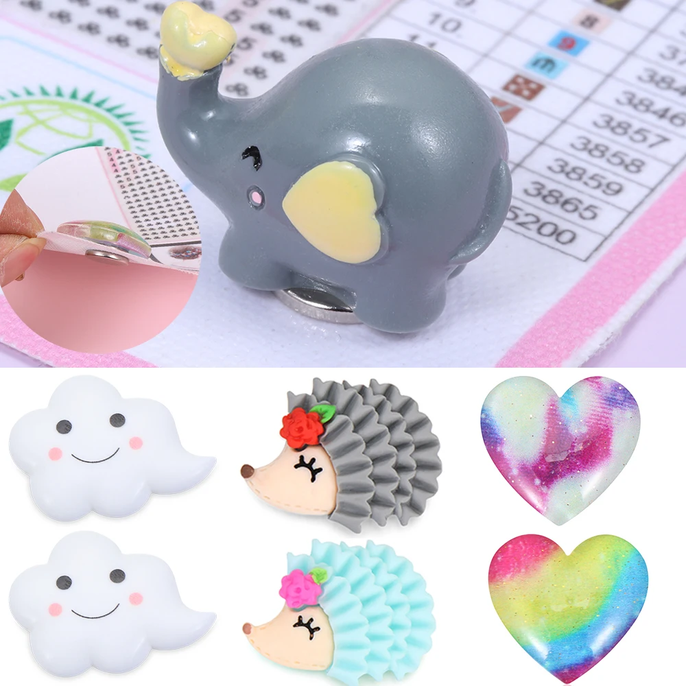 1 шт. облака Форма Алмазный магнит для картин крышка МИНДЕР Многофункциональный