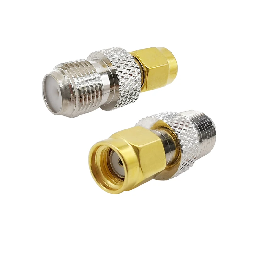 1 шт. F образный адаптер стандарта RP SMA папа мама прямой радиочастотный