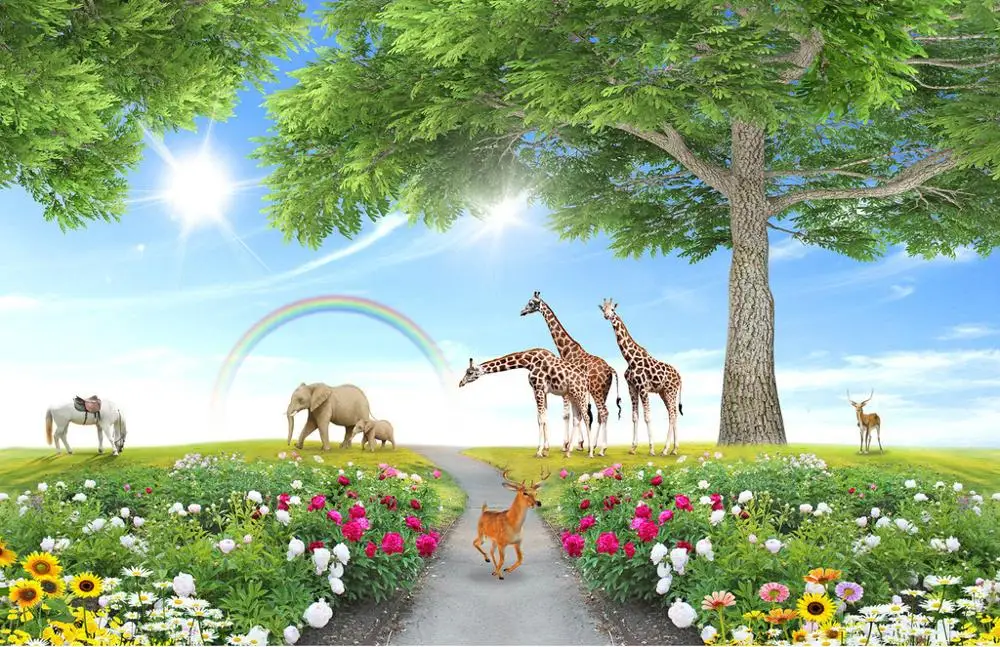 Настенные 3D обои на заказ для спальни фоновая фотография настенные Стикеры