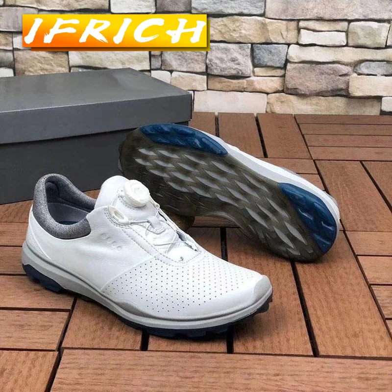 

New Arrival Casual Shoes For Men Genuine Leather Mens Golf Training Anti Slip Man Walking Shoes Brand Fashion Golf Sneakers