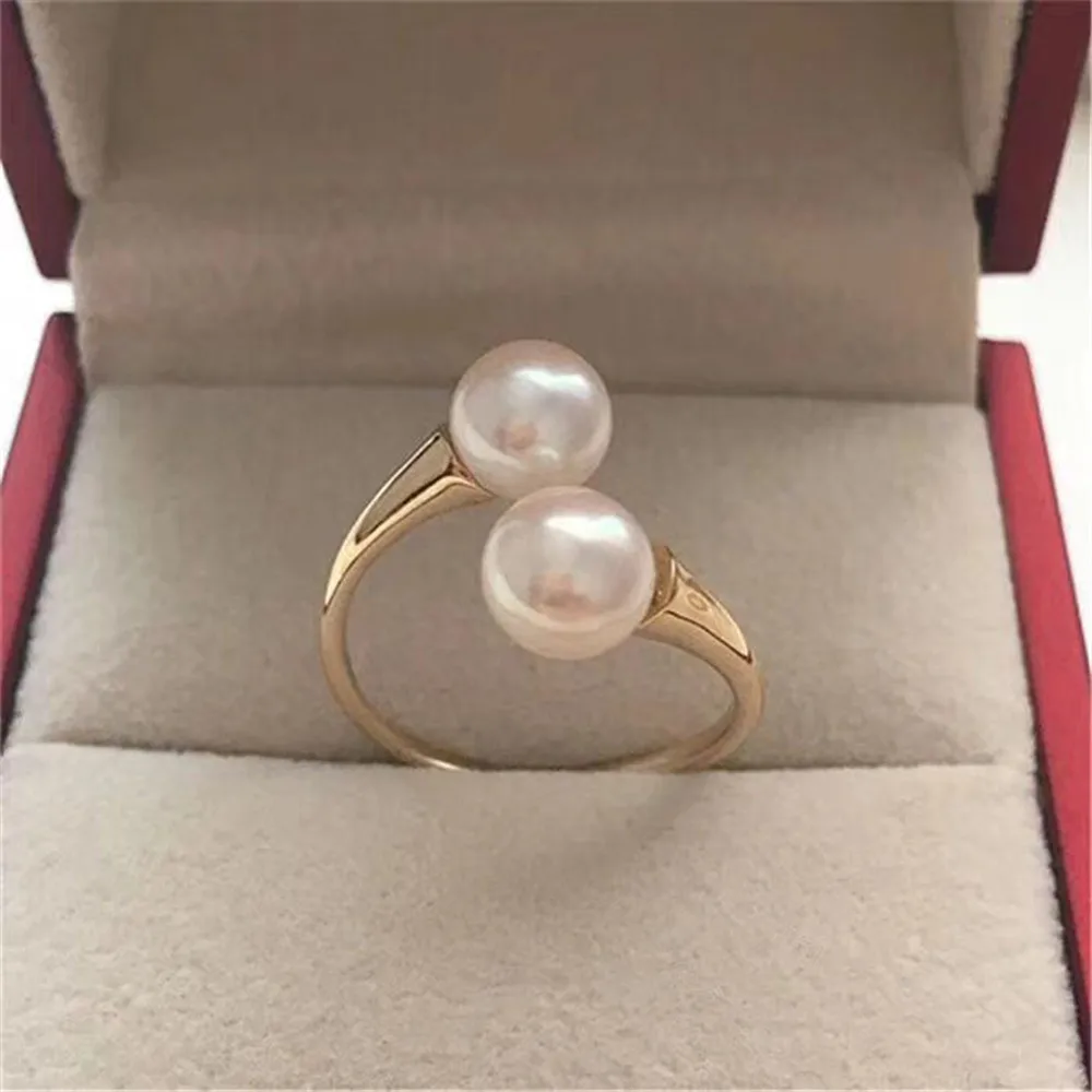 925 Silver Ring Mount Pearl Accessories Adjustable Blank Base For Women Making Charm Gift Factory Wholesale No Pearl