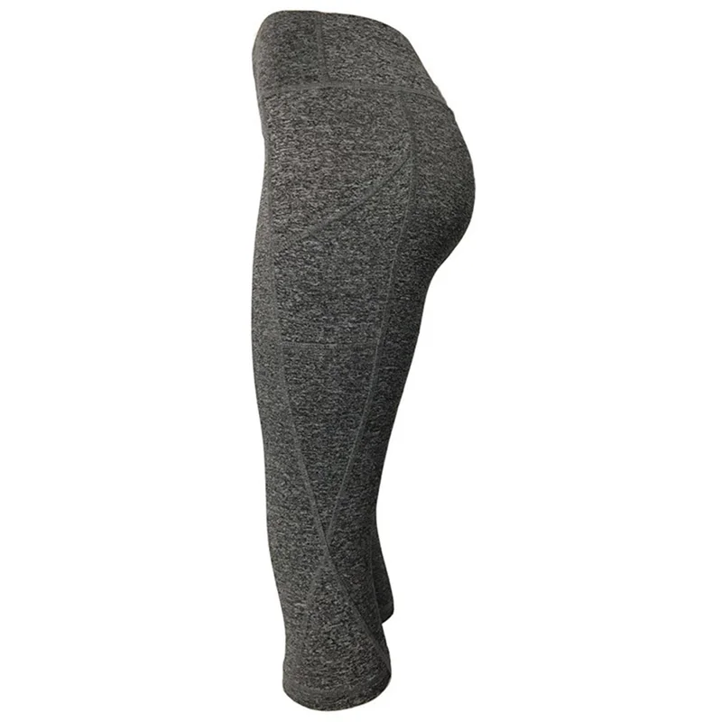 Женские леггинсы с принтом обтягивающие брюки для фитнеса тренировки высокая