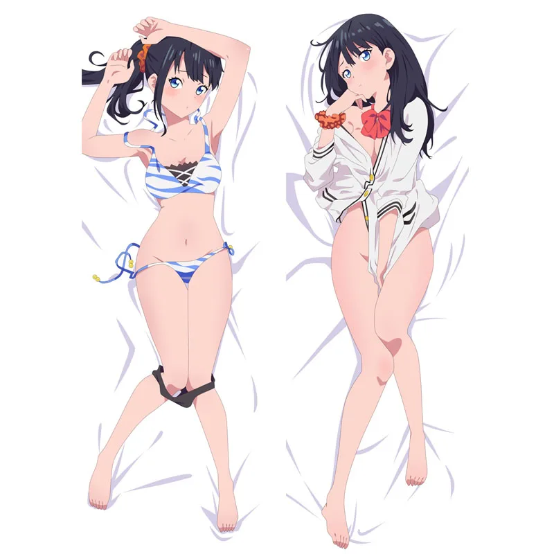 

Anime Female Takarada Rikka Dakimakura Sexy Bikini Hugging Body Pillow Cover Cosplay DIY Custom Cushion Otaku Bedding Pillowcase