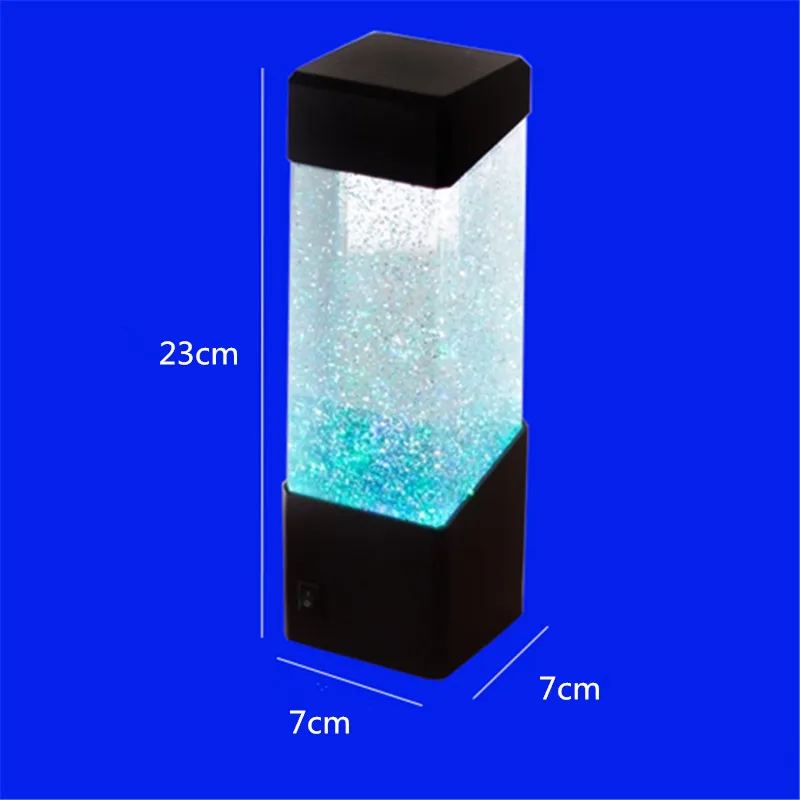 

Led Colorful Color Changing Jellyfish Light Small Fish Light Volcano Light Jelly Light Creative Atmosphere Gift Light