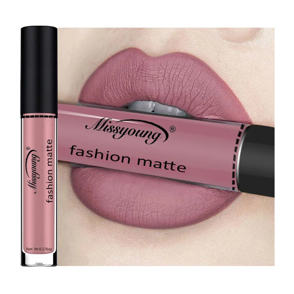Корейский водонепроницаемый стойкий жидкий матовый блеск для губ | Красота и