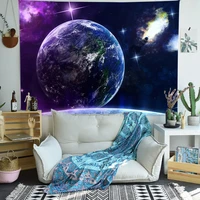 solar system galaxy planet tapestry outer space universe sun art wall hanging tapestries for living room home decor
