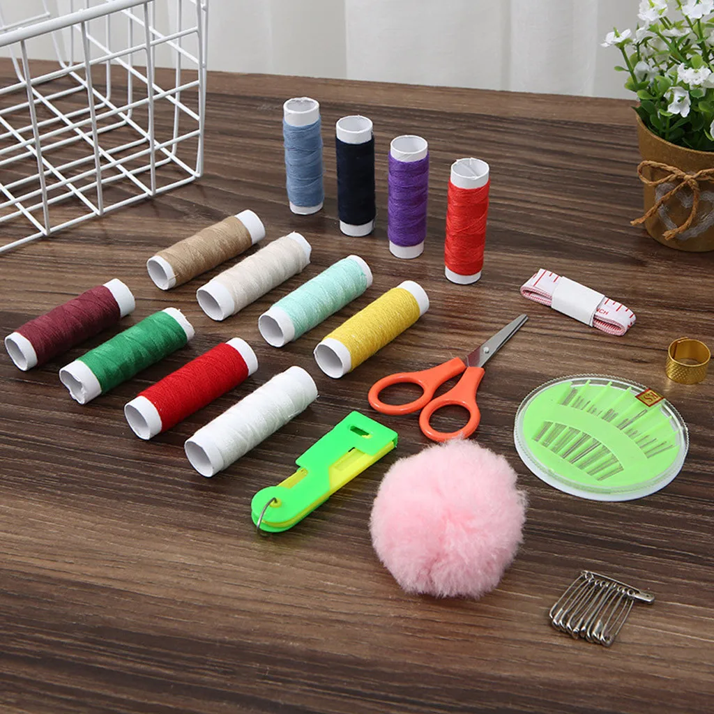 Прозрачный бокс для хранения в доме портативный дорожный ручной Threader игольчатая