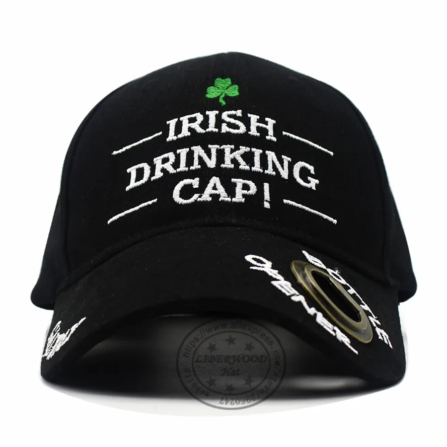 Бейсболка LIBERWOOD бейсболка в виде клевера Ирландская Кепка для напитков