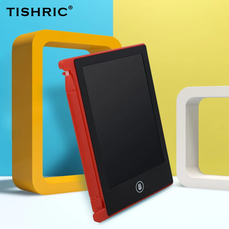 ЖК планшет TISHRIC для рисования 4 дюйма стираемый цифровой графический