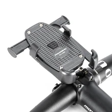 Stable Aluminum Alloy Motorcycle Motorbike Handlebar Phone Holder Rearview Mirror Bike Bicycle Phone Holder Soporte Celular Moto