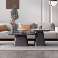 rock board coffee table light luxury modern size combination italian minimalist small apartment design sense coffee table table