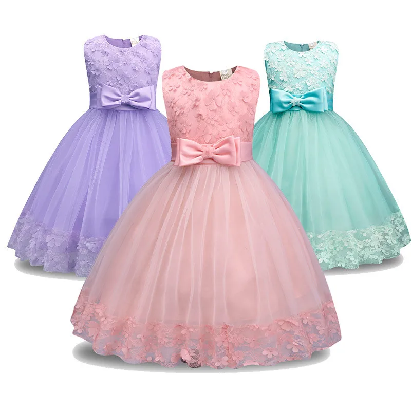 

Girls Dress For Kids Princess Dresses Tutu Wedding Birthday Party Dress Kids Dresses For Girls Children's Costume Teenager Prom